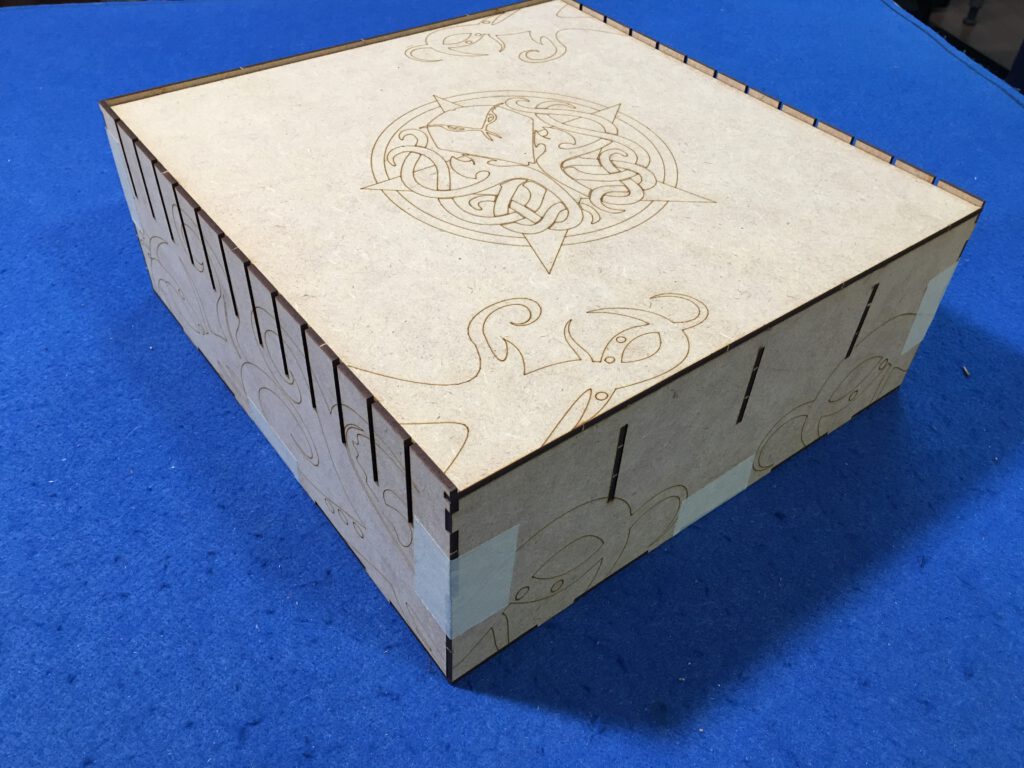 caja compatible con arkham horror lcg de wom
